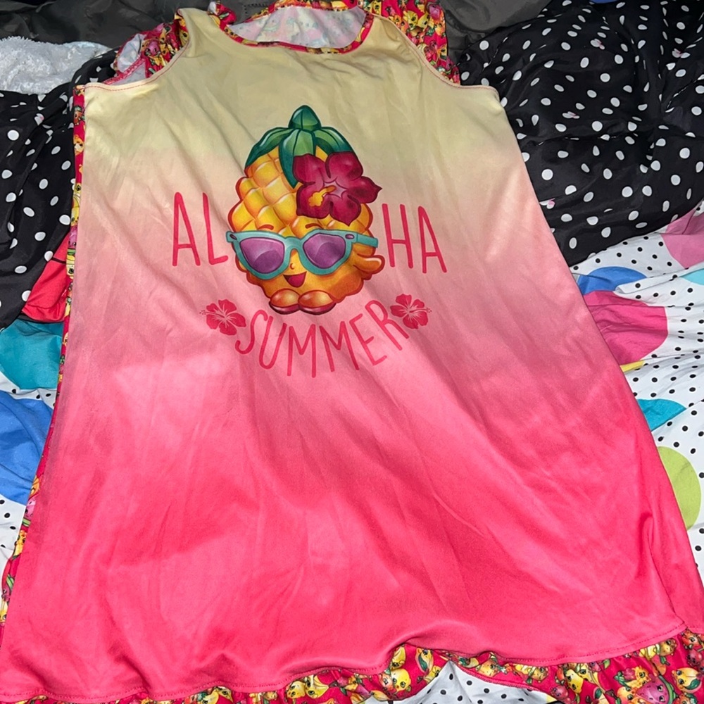 Big girls night gown summer sz 10/12